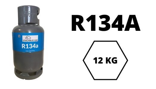 R134a Refrigerant — 12 kg Refillable Cylinder