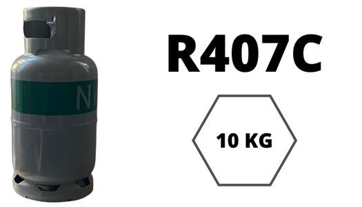 R407C — 10 kg Refillable Cylinder