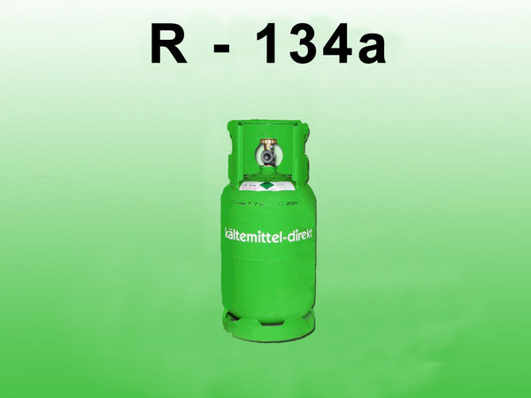 12 kg R134a refrigerant fill in 12.5 L owned cylinder