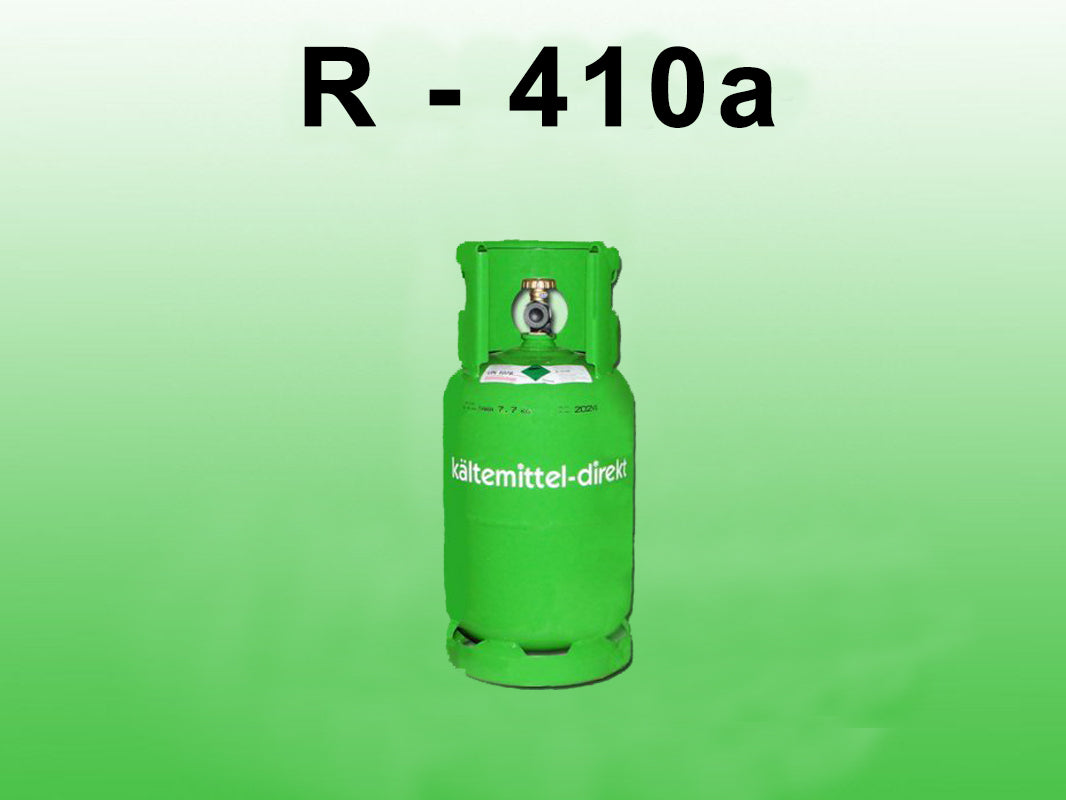 10 kg R410A refrigerant fill in 12.5 L owned cylinder