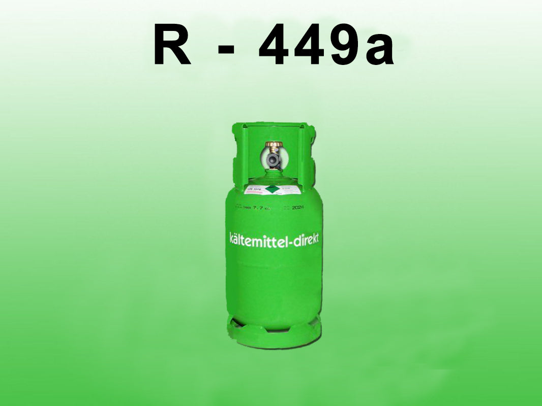10 kg R449A refrigerant fill in 12.5 L owned cylinder