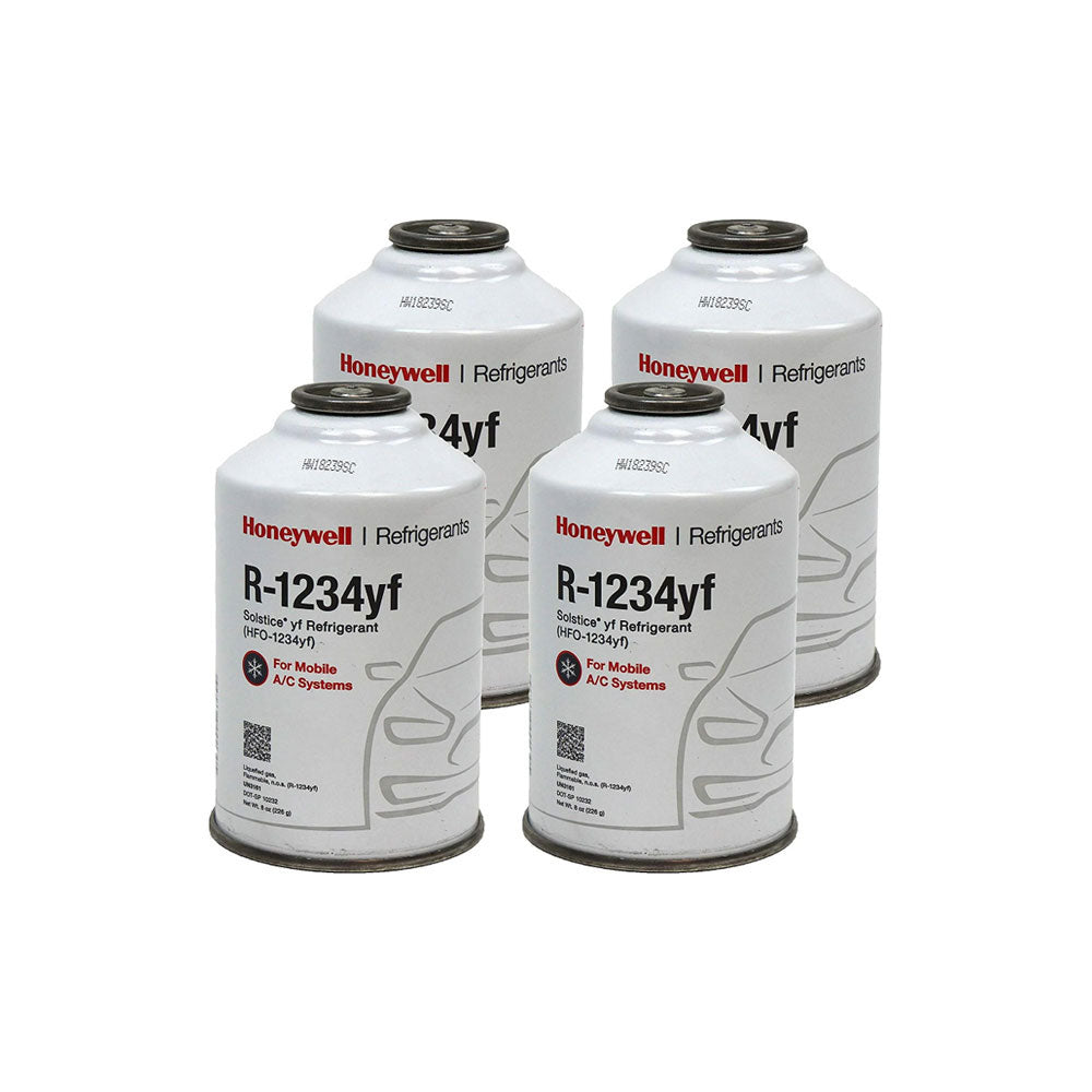 R-1234YF Refrigerant 8 oz (227 g) — 4 Cans